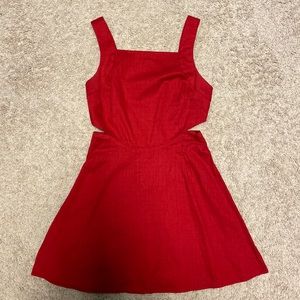 Urban Outfitters Ecoté Red Mini Dress
